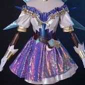 萨勒芬妮 Seraphine 原皮 星籁歌姬 cosplay服装 现货