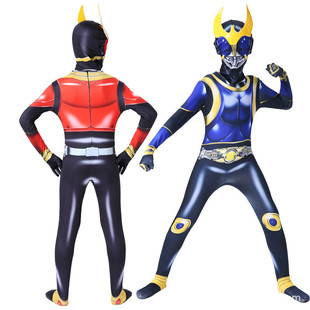 假面骑士cos服连体衣节日舞台表演服cosplay紧身衣钢铁侠蜘蛛侠co
