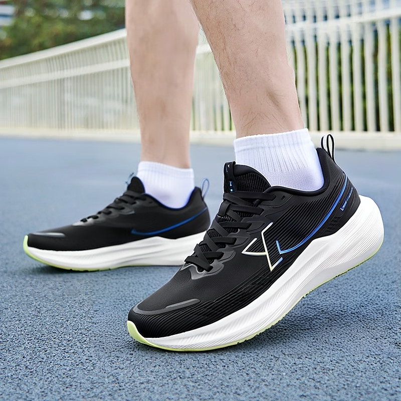 特步鲲鹏跑步鞋男鞋网面运动鞋