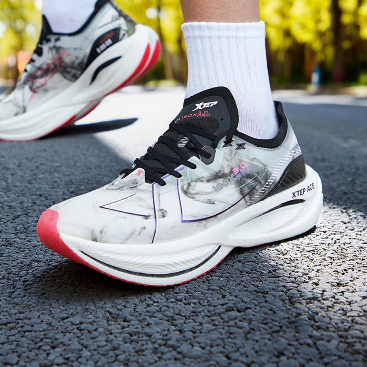 特步160x3.0pro竞速跑步鞋男鞋