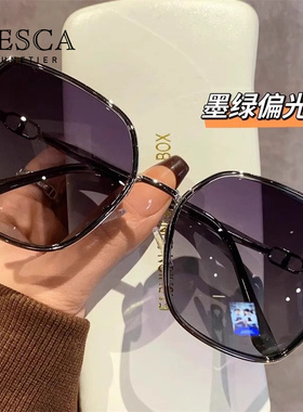 LESCA偏光防紫外线可配近视墨镜