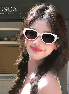 LESCA偏光防紫外线显脸小墨镜