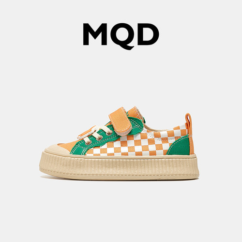 MQD马骑顿童鞋男女童帆布鞋板鞋