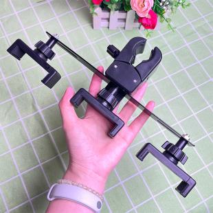 大号钳夹三脚架直播三机位手机夹多机位手机支架圆管固定夹蟹钳夹