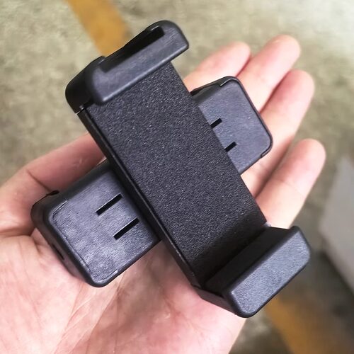 手机提词器口播双面手机夹配件