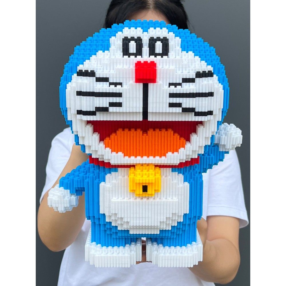 哆啦a梦积木成人版小颗粒女生高颜值拼图儿童益智拼装玩具6到12岁,玩具/童车/益智/积木/模型,普通塑料积木,淘宝优惠券,粉丝福利购,淘宝优惠卷