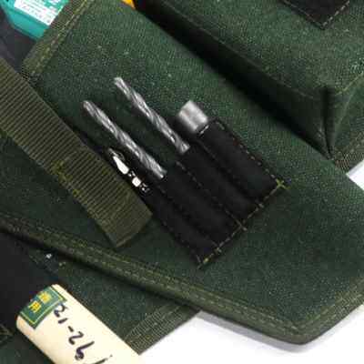 帆布腰包多功能工具包电工大容量男士实用耐磨大号加厚电工木工D
