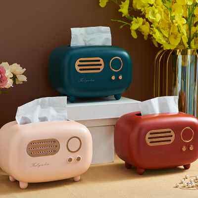 北欧创意家居饰品收音机摆件客厅酒柜电视柜办公室桌面玄关装饰品