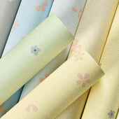 田园小碎花自粘墙纸卧室温馨女孩网红背景墙宿舍防水家用自贴壁纸