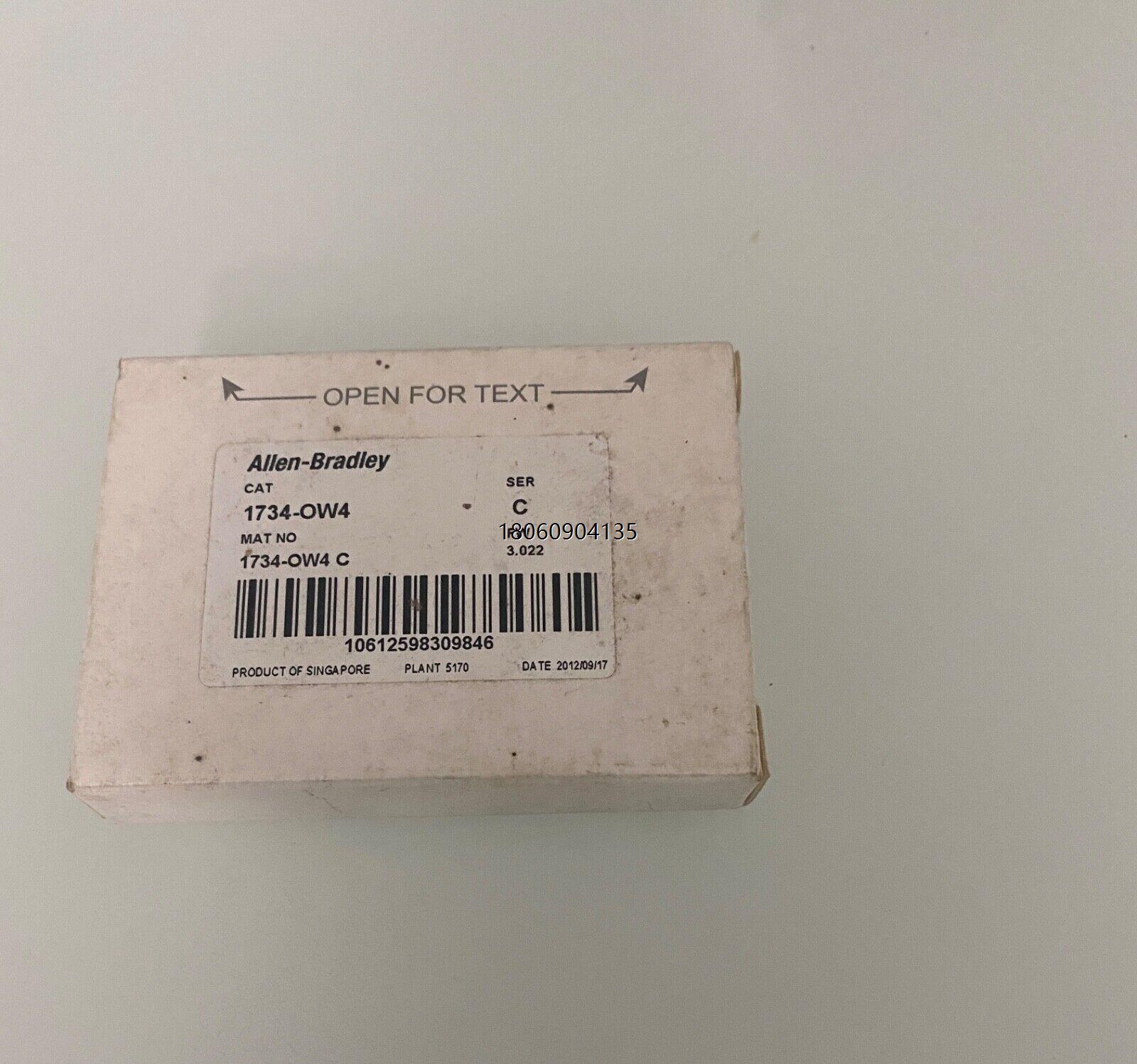 1734-TOPS 1734-AENT AB罗克韦尔全新原装正品现货供应1734-IA4