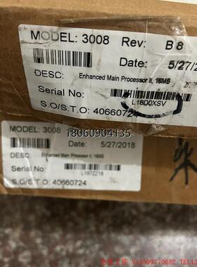 议价产品康吉森DCS Triconex卡件3700A 3008 议价产