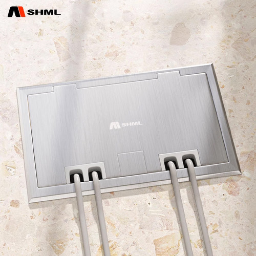 梅兰日兰开启式超薄地插座隐形