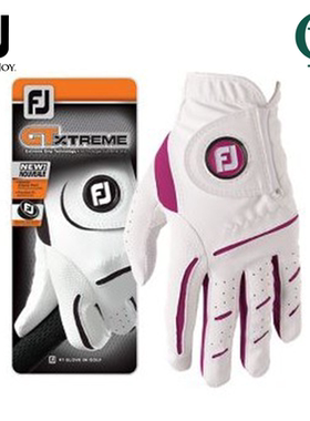 FootJoy高尔夫手套FJ女士GTX treme出色握力左右手防滑耐磨带球标
