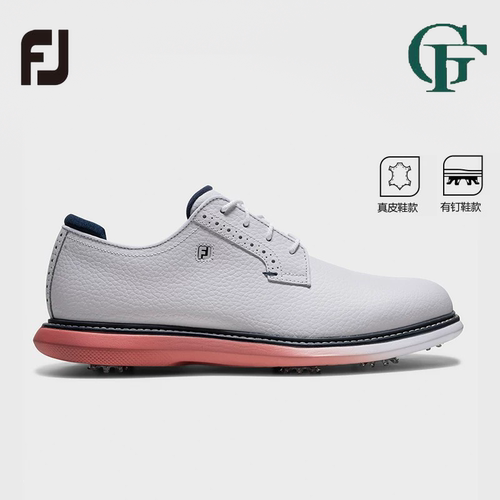 FootJoy高尔夫球鞋男士Traditions经典时尚FJ轻量golf休闲运动鞋