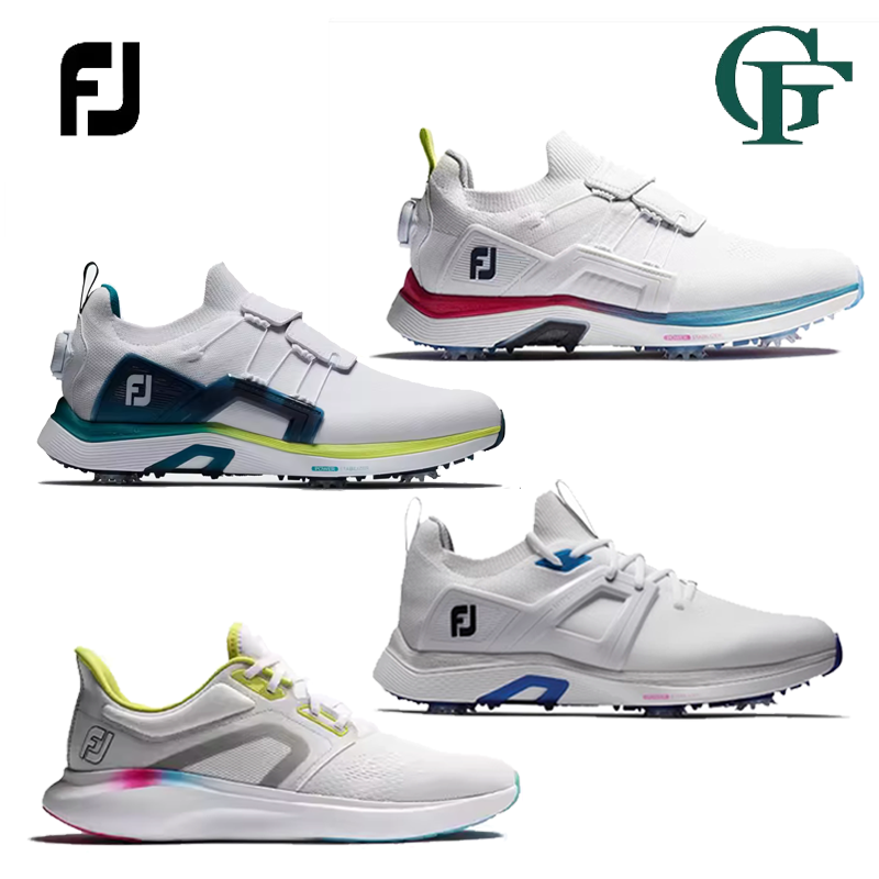 Footjoy高尔夫球鞋FJ新款23男士HyperFlex系列防水缓震golf有钉鞋