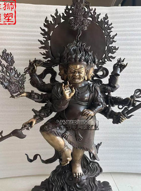 祥狮雕塑纯铜秽迹金刚佛像大型