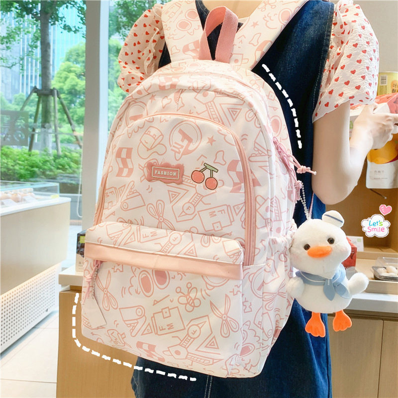 双肩包女背包入学书包电脑包小初高中大学生大容量少女小清新韩版