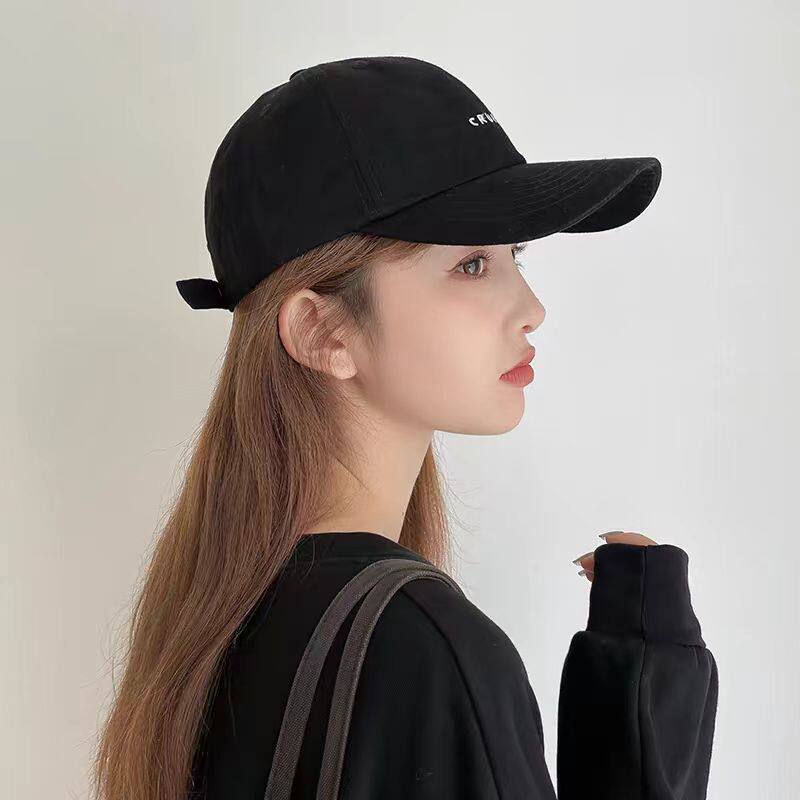棒球帽洋气鸭舌帽防晒帽子太阳帽遮阳帽子网红登山帽冬季女款帽