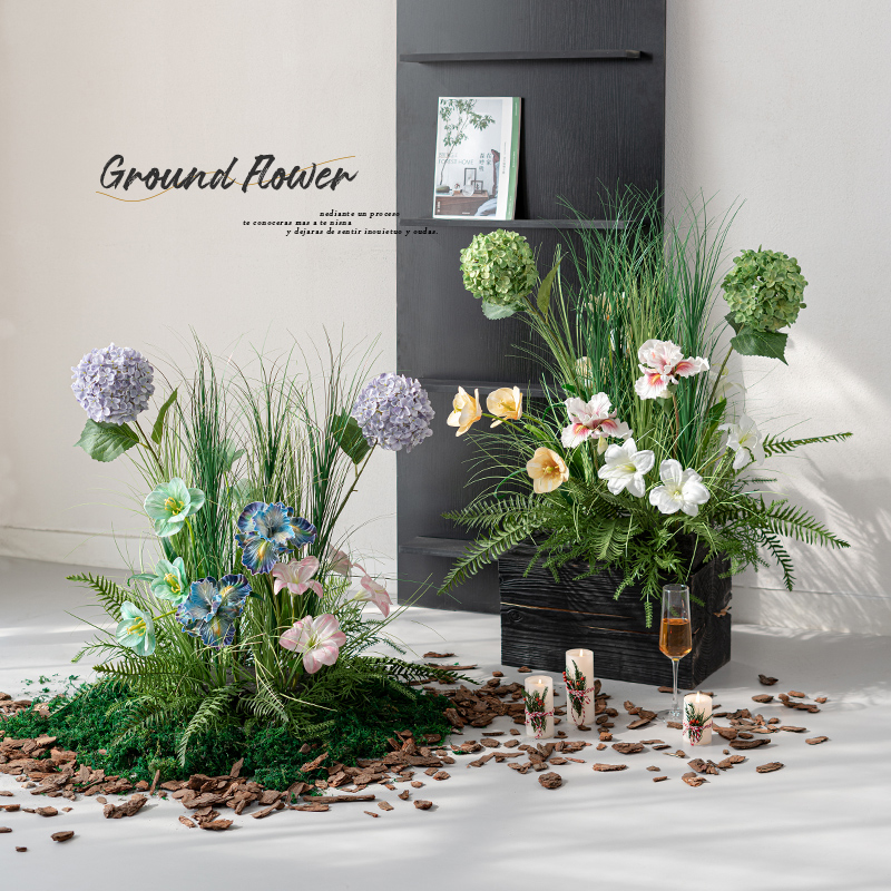 室内软装假花仿真花花艺摆件