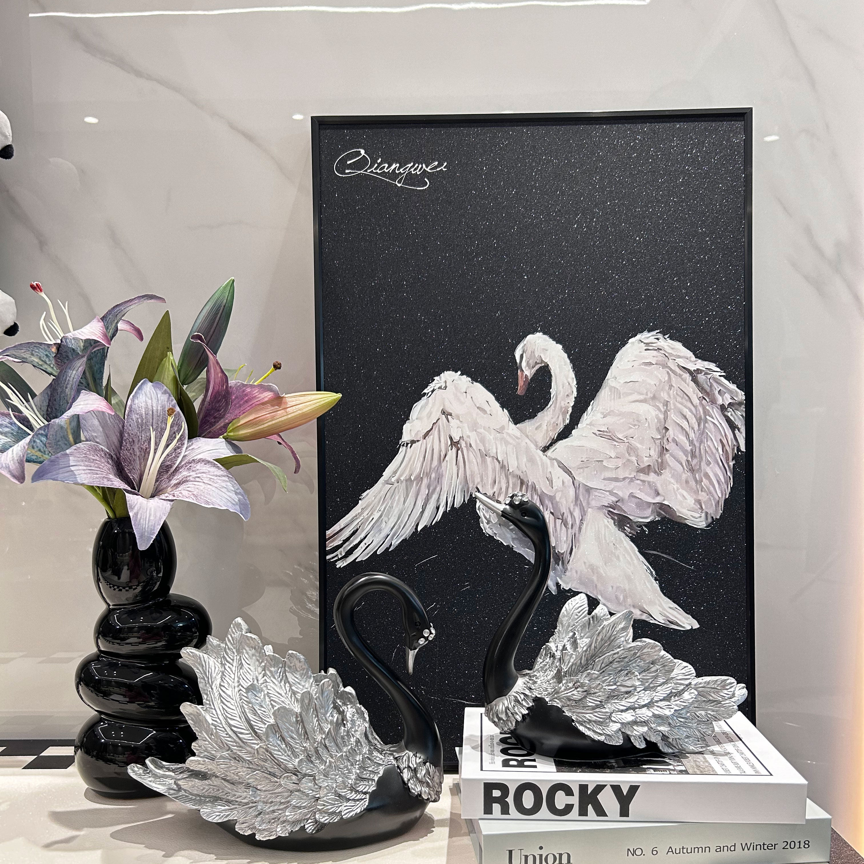 轻奢艺术 高级感 磨砂细闪铝合金边框客厅玄关餐厅装饰画摆画挂画,家居饰品,桌面摆台画,淘宝优惠券,粉丝福利购,淘宝优惠卷