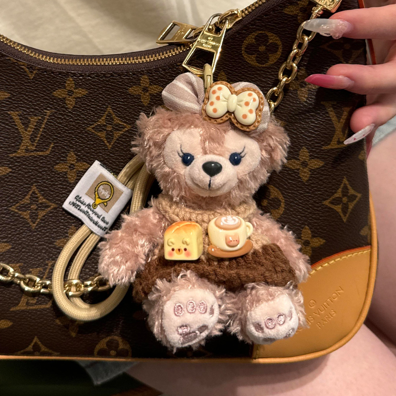 达菲小熊包包挂件雪梨玫玫挂饰