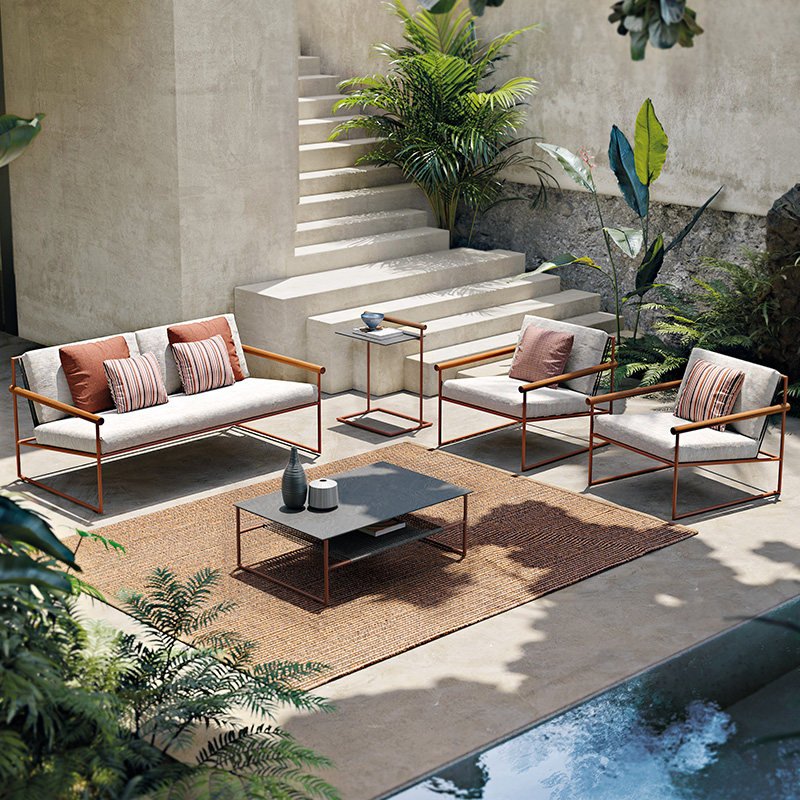 芭芭莎 户外花园别墅庭院设计休闲 室外酒店民宿露天露台沙发组合,住宅家具,户外沙发,淘宝优惠券,粉丝福利购,淘宝优惠卷