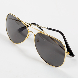 儿童机长眼镜空姐空少飞机师机长演出彩色眼镜太阳镜男士树脂墨镜