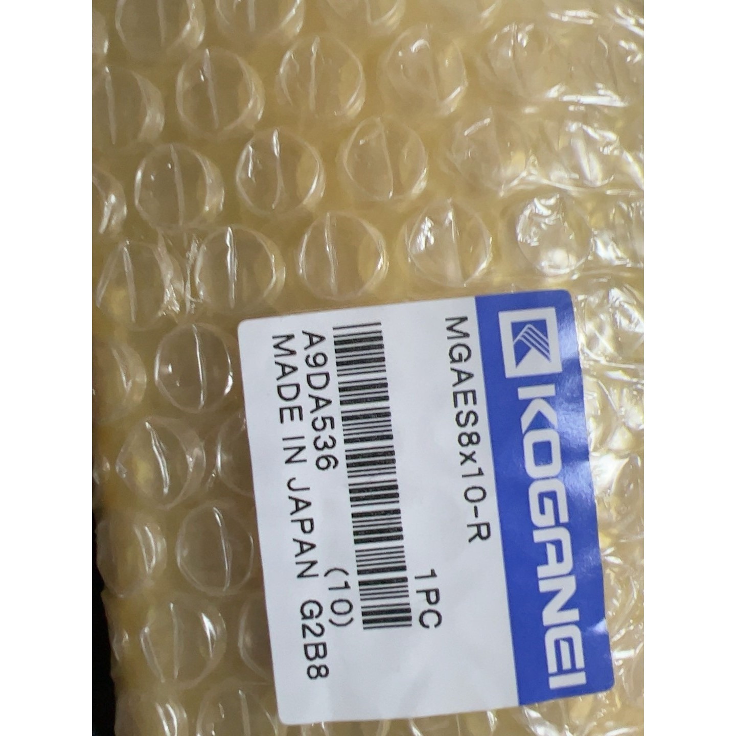 日本KOGANEI滑台气缸MGAES8x10-R 全新拍前议价