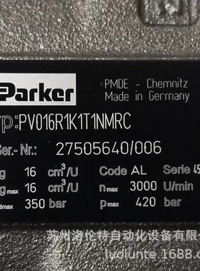 PV016R1K1T1NMRC Parker / 液压泵
