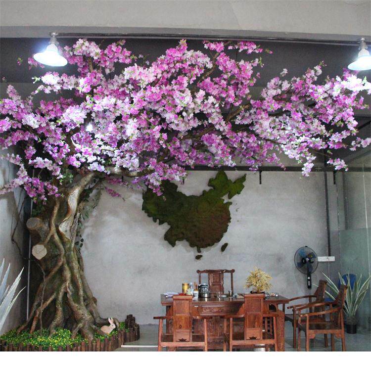工厂直销大型仿真樱花树 人造假树仿真樱花树 园林景观仿真樱花树