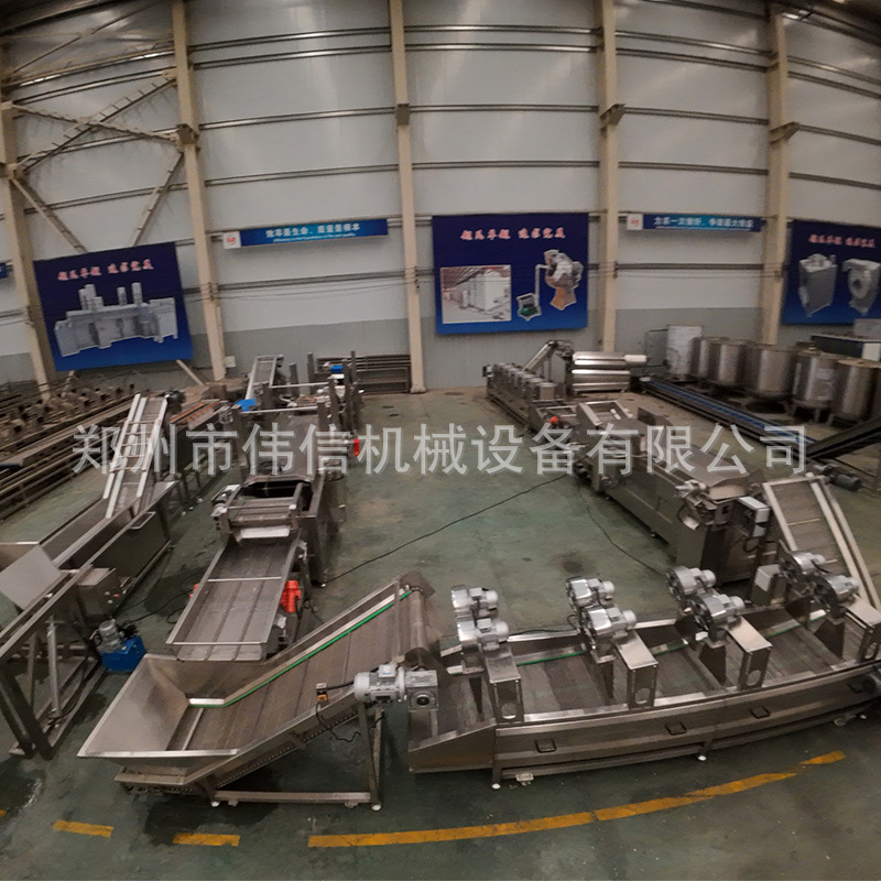 土豆片深加工生产线 整套全自动鲜切薯片生产线