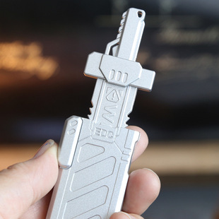 裂空剑EDC推牌成人便携式 金属按压减压玩具高端潮玩PPB解压神器