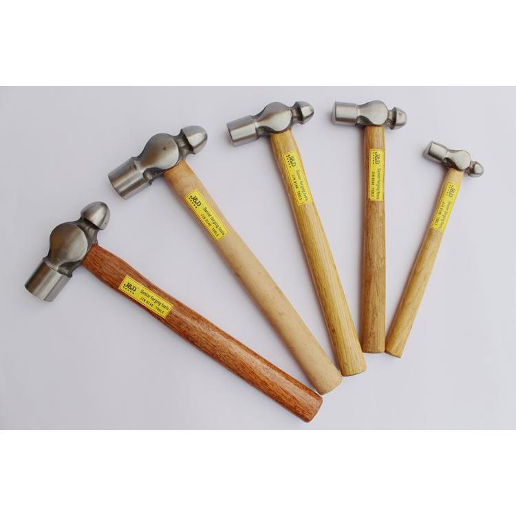 木柄圆头锤奶子锤铁锤铁榔头钉锤奶头锤手锤0.5/1/1.5/2/2.5lb 磅