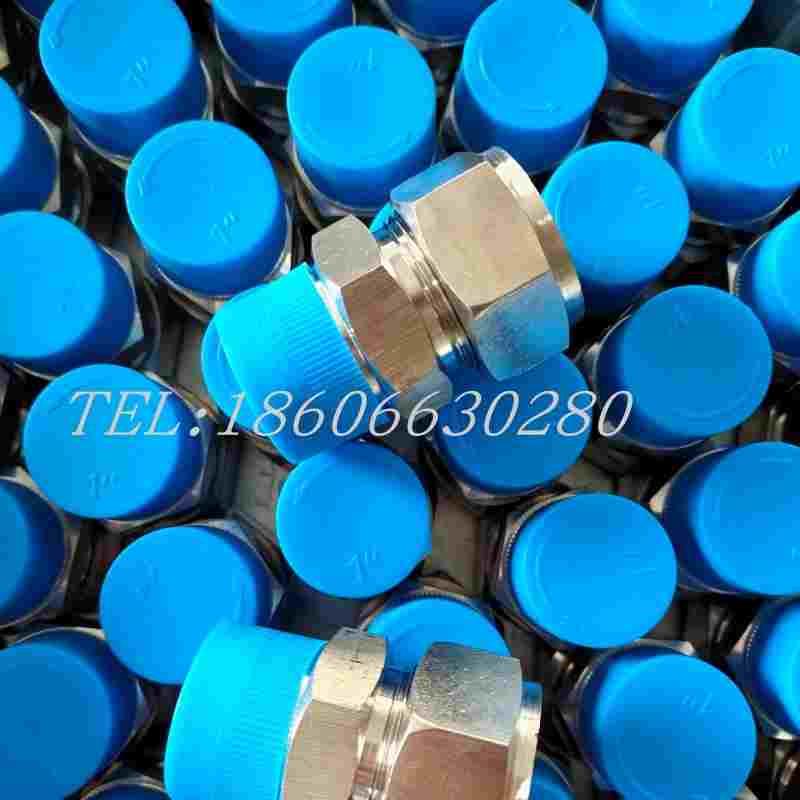 正宗不锈钢304材质大口径双卡套直通终端接头1寸-18 20 22 25 28