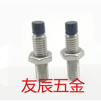 TDA51-M10-L30/35/40/45  带聚氨酯止动螺栓肩型缓冲螺丝直杆型