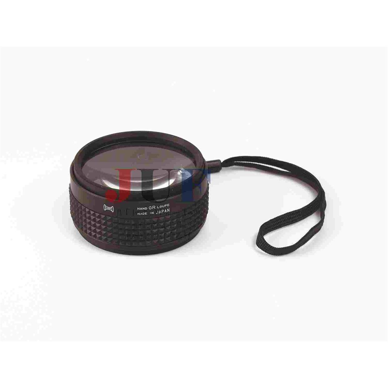 日本进口Leaf 大镜片放大镜5x/7x 带胶边防滑 珠宝钟表放大镜