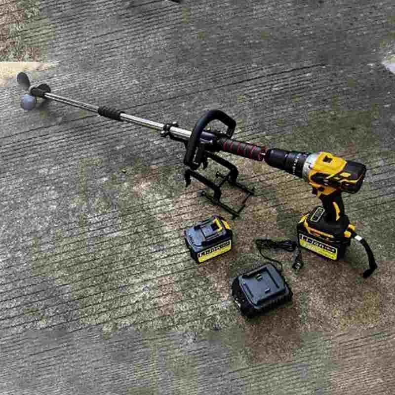 德国进口手持推进器船外机锂电池手持螺旋桨充气船橡皮艇塑料挂机