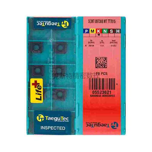 韩国特固克 Taegutec数控刀片 SNMG120416-RT TT8125 加工钢件