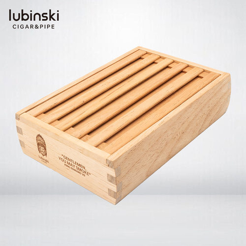 LUBINSKI雪茄醇化盒15支装小型纯西班牙雪松木保湿箱放雪茄柜房用