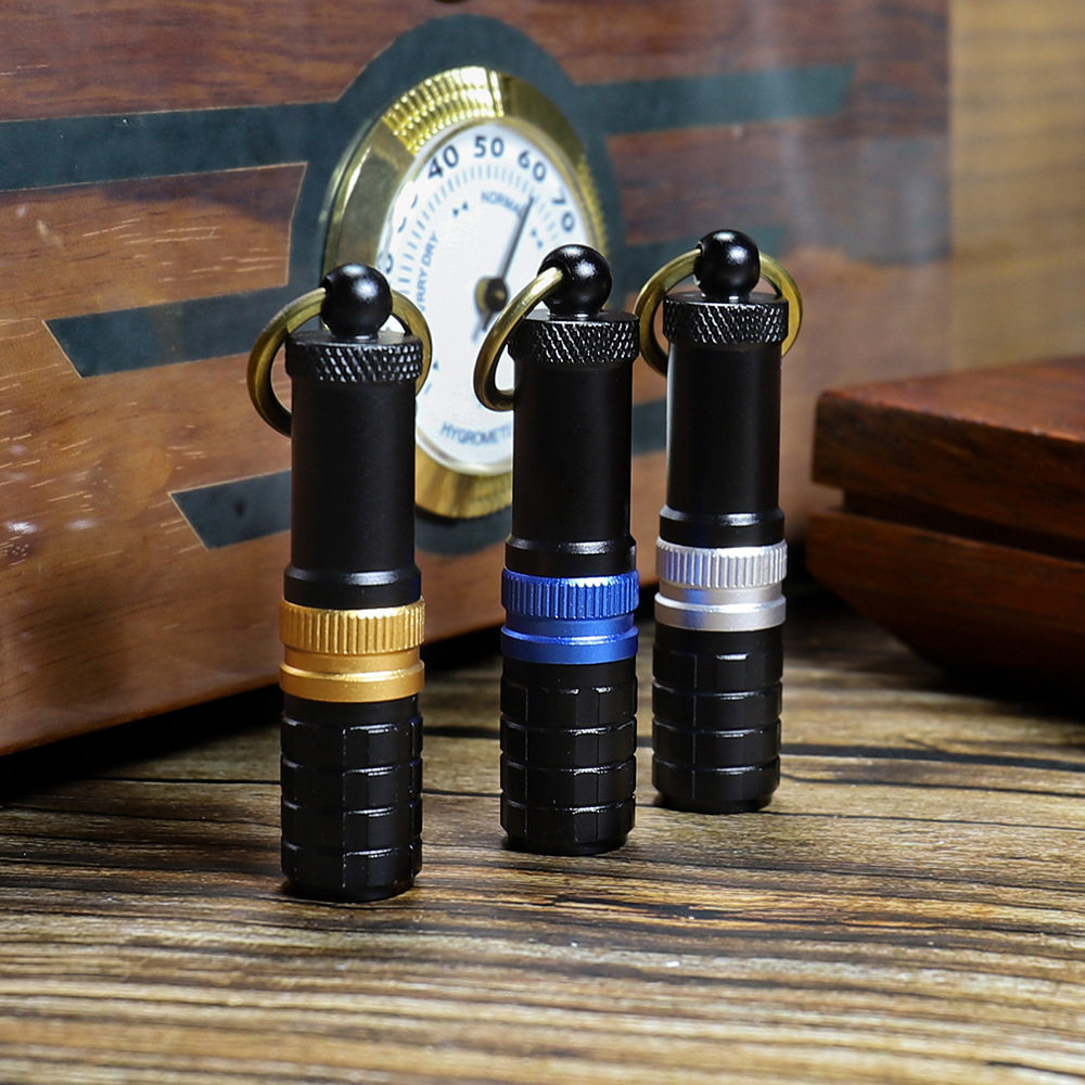 不锈钢雪茄打孔器火机工具便携随身式雪茄钻刀11MM单钻合金刀手工