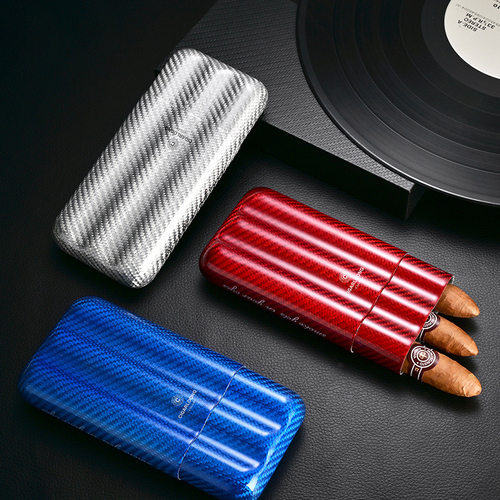 CIGARLOONG茄龙雪茄套碳纤维雪茄保湿管便携超轻雪茄保护套礼盒装