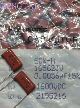 ECWH16562JV  WHV 1600V 562J 1.6KV 0.0056uF 松下薄膜电容器p20