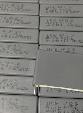 KEMET AV R46 MKP 2.2UF 275V 2U2 225M X2   安规薄膜电容37.5MM