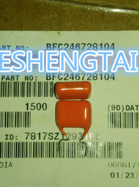 BFC246728104 薄膜电容器 400v0.1uF 10% Vishay / BC  MKT467