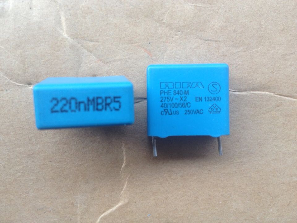 RIFA PHE840MX6220MB06R17 PHE840M 275V 220nf  X2 224安规电容