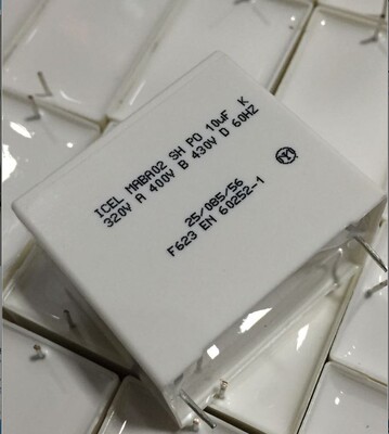 106MABA02KJS 薄膜电容器  400V10UF 10% Illinois Capacitor CDE