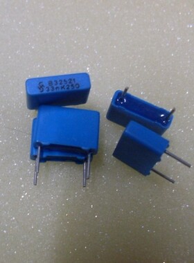 西门子 EPCOS 薄膜电容 B32521 250V0.033UF 250v33nf  10MM