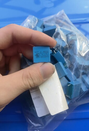 B32912B3334M B3291 330v0.33uF X1 334M西门子EPCOS 安规电容P15