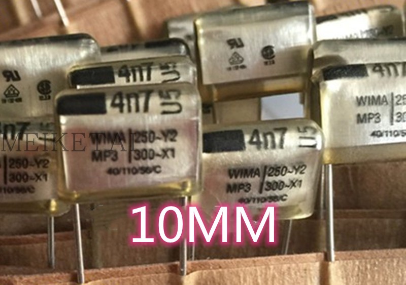全新威马电容 WIMA MP3 250V Y2  300V  X1 4.7NF 4N7 0.0047UF