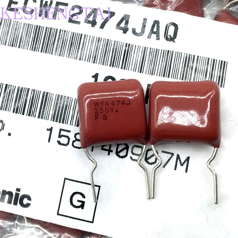 ECWF2474JAQ 松下 CBB薄膜电容 0.47uf  470nf 250v WFA474J 10MM